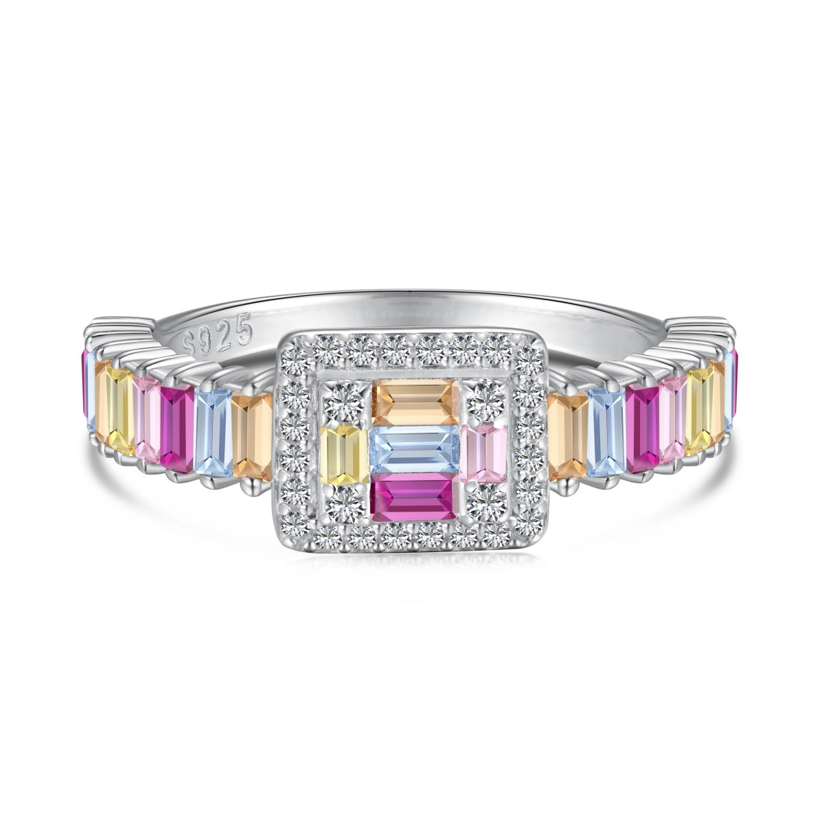 {"Shinejoy Jewelry": "シャインジョイ・ジュエリー", "Exquisite Colorful Radiant Cut Party Ring": "絶妙なカラフル・ラディアントカット・パーティーリング"}