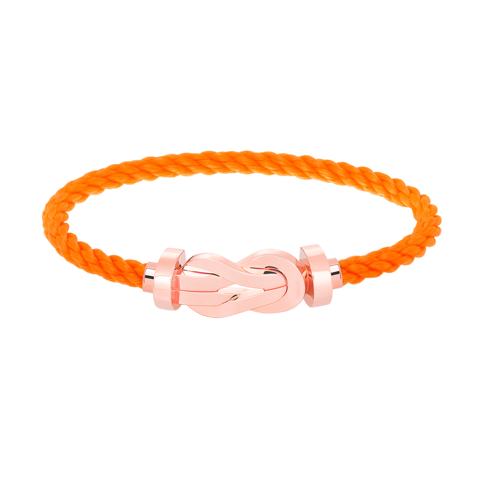 [⭐Shinejoy]CHANCE LARGE 8 FIGURE BUCKLE NO DIAMOND BRACELET ROSE GOLD