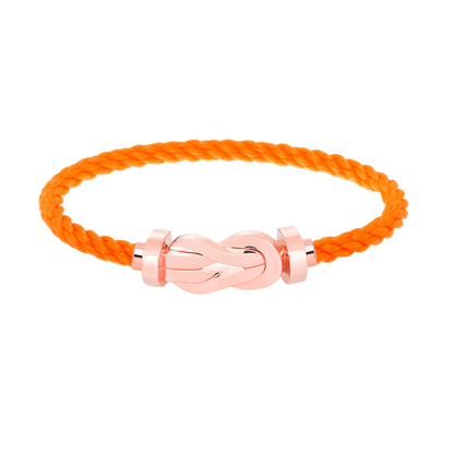 [⭐Shinejoy]CHANCE LARGE 8 FIGURE BUCKLE NO DIAMOND BRACELET ROSE GOLD