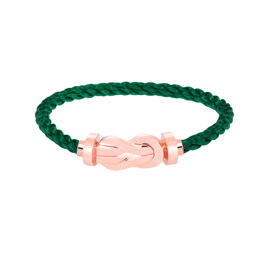 [⭐Shinejoy]CHANCE LARGE 8 FIGURE BUCKLE NO DIAMOND BRACELET ROSE GOLD