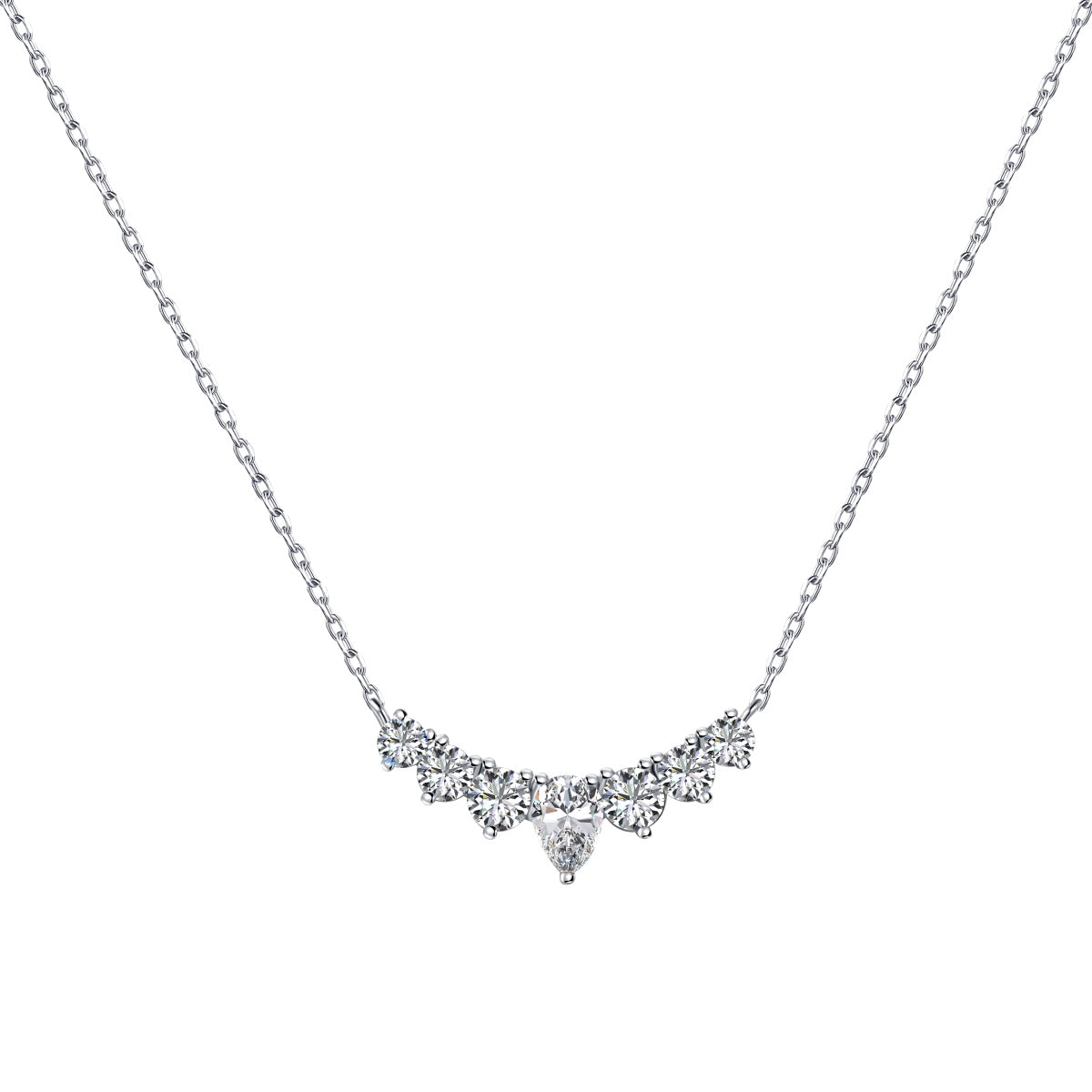 [Shinejoy Jewelry]華奢でカラフルなハートネックレス