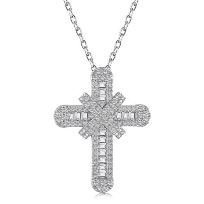 [Shinejoy Jewelry]カスミソウ ダイヤモンドネックレス