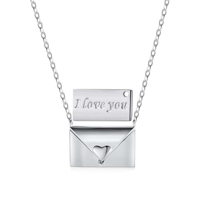 {"[Shinejoy Jewelry]Envelope Heart Shape Mother's Day Necklace": "[Shinejoy Jewelry] エンベロープ（封筒型）ハートネックレス 母の日ギフト"}