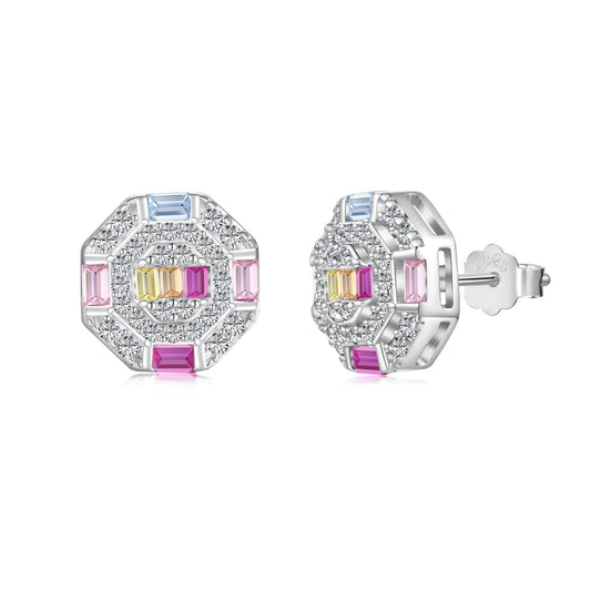 {
  "Shinejoy Jewelry": "シャインジョイ・ジュエリー",
  "Ornate Colorful Octagon Shape Daily Earrings": "華やかなカラフル八角形デイリーイヤリング"
}