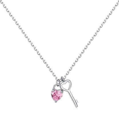 {
  "Shinejoy Jewelry": "シャインジョイ・ジュエリー",
  "Unique Heart Shape Key Pendent Necklace": "ユニークなハート型キーペンダントネックレス"
}
