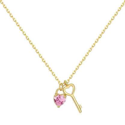 {
  "Shinejoy Jewelry": "シャインジョイ・ジュエリー",
  "Unique Heart Shape Key Pendent Necklace": "ユニークなハート型キーペンダントネックレス"
}