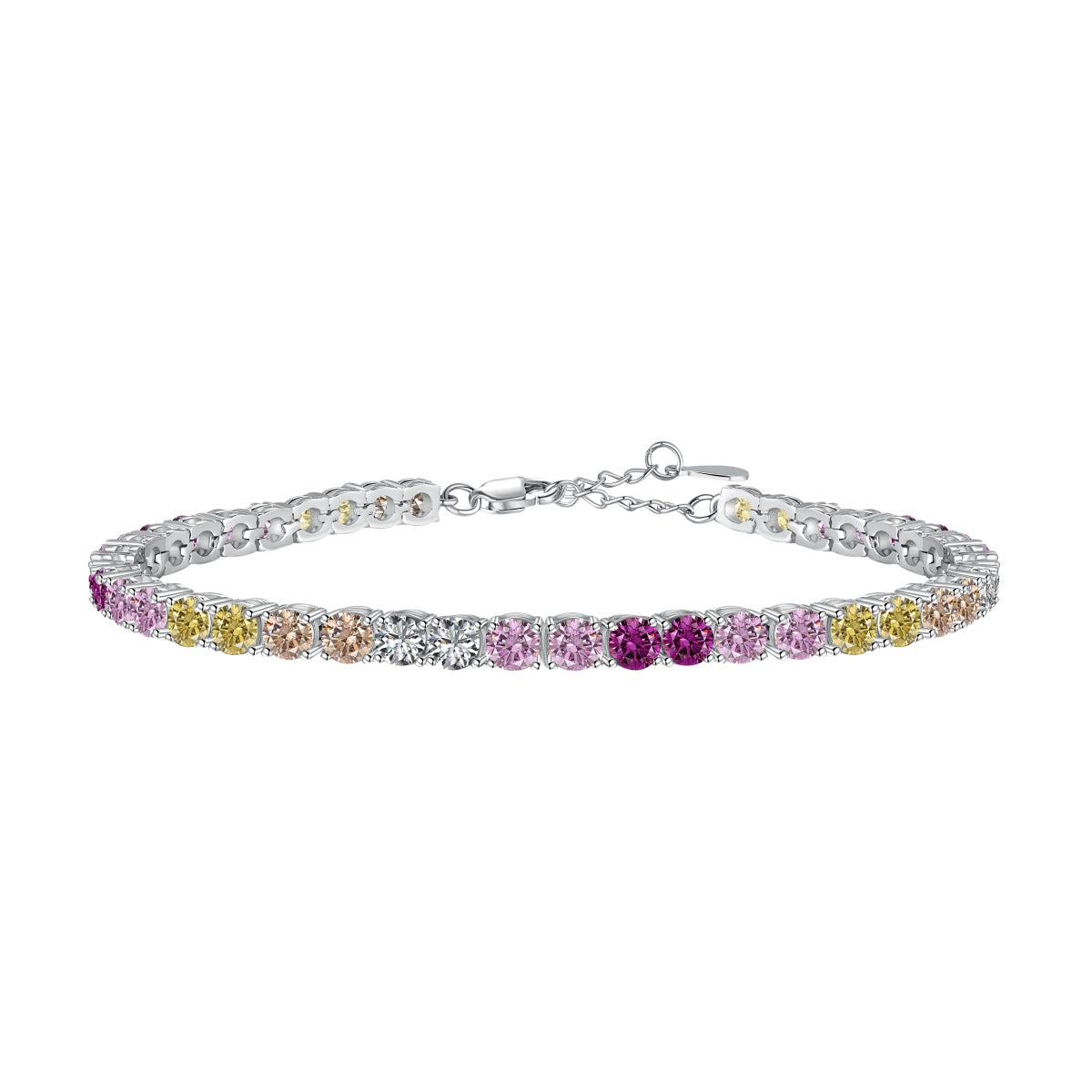 {"[Shinejoy Jewelry]Radiant Colorful Round Cut Tennis Bracelet": "【Shinejoy Jewelry】ラディアント カラフル ラウンドカット テニスブレスレット"}