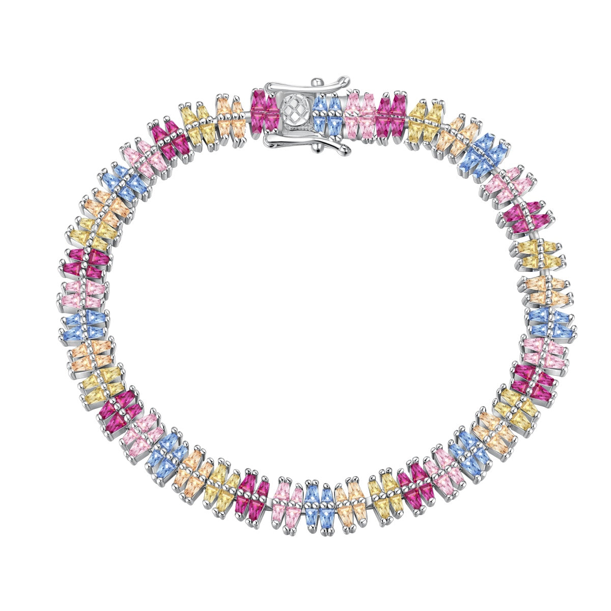 {
  "Shinejoy Jewelry": "シャインジョイ・ジュエリー",
  "Sparkling Exquisite Multi Cut Party Bracelet": "輝く繊細なマルチカット・パーティーブレスレット"
}