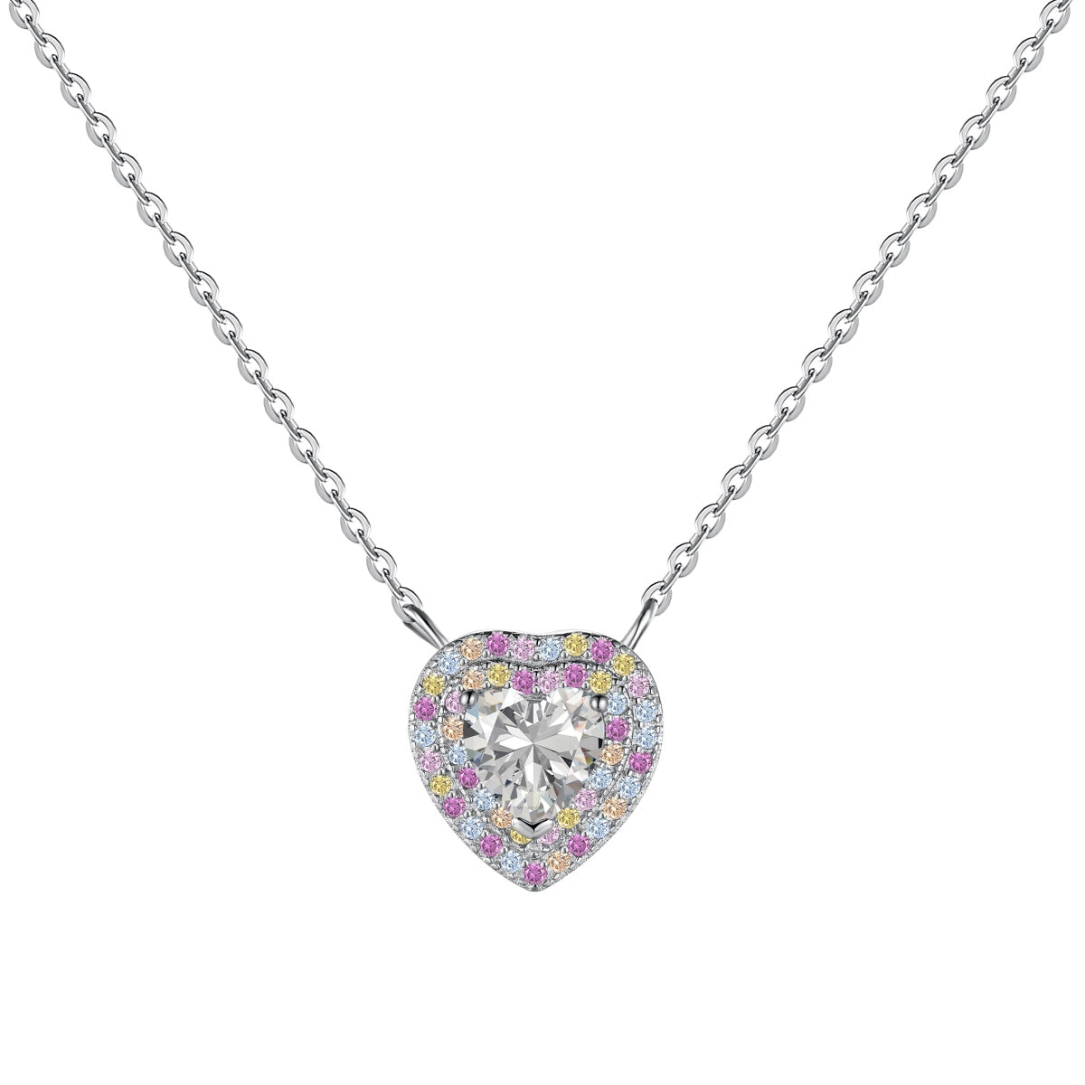 [Shinejoy Jewelry] 絶妙なハート型ネックレス