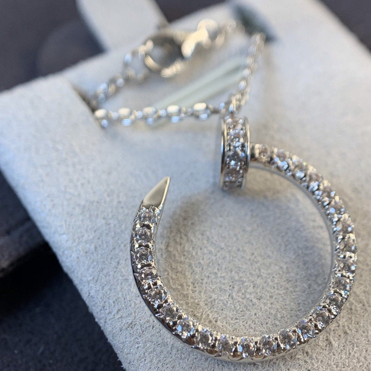 {
  "[⭐Shinejoy]": "[⭐Shinejoy]",
  "JUSTE NECKLACE SILVER DIAMONDS": "JUSTE ネックレス シルバー ダイヤモンド"
}