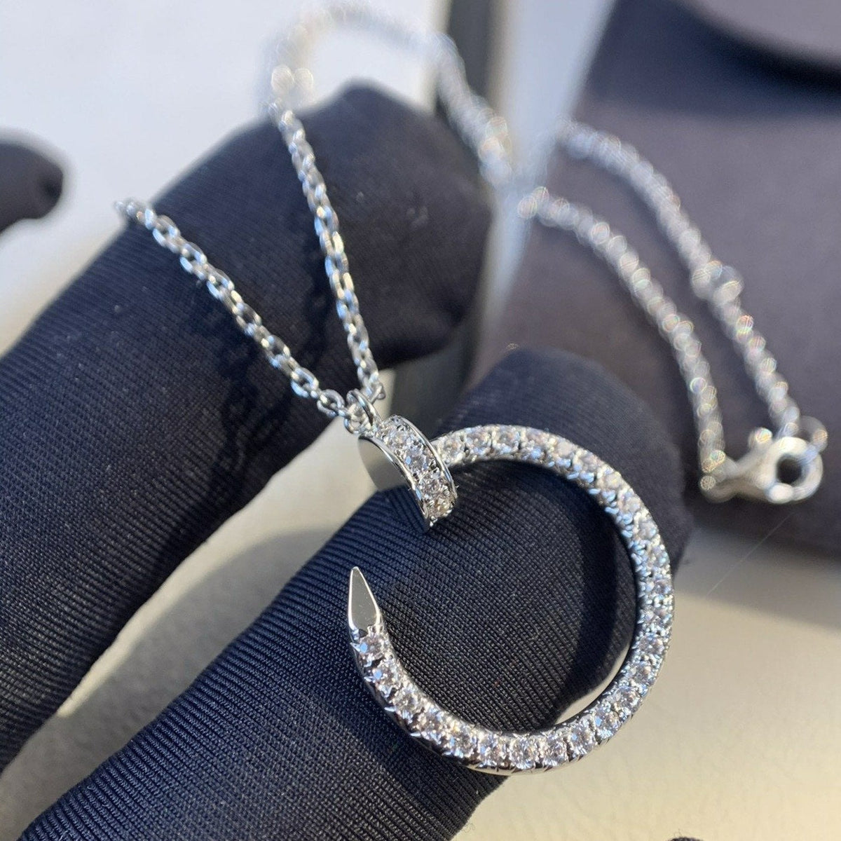 {
  "[⭐Shinejoy]": "[⭐Shinejoy]",
  "JUSTE NECKLACE SILVER DIAMONDS": "JUSTE ネックレス シルバー ダイヤモンド"
}