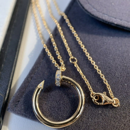 [⭐Shinejoy]JUSTE NECKLACE PINK GOLD