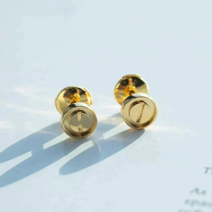 [⭐Shinejoy]LOVE ピアス ゴールド 10MM