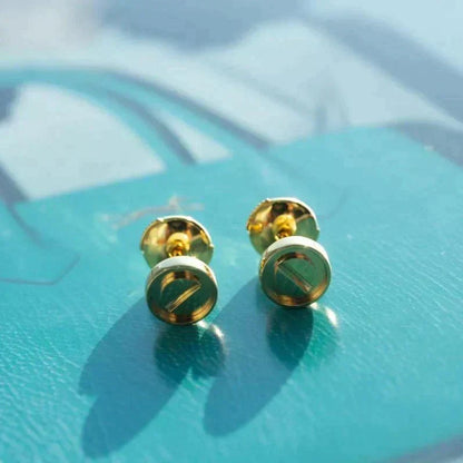[⭐Shinejoy]LOVE ピアス ゴールド 10MM