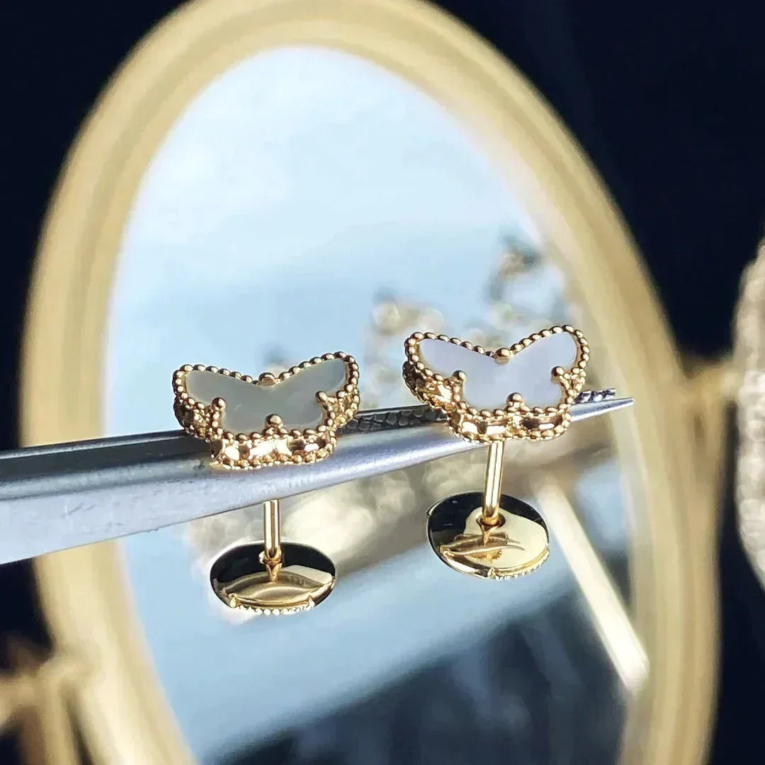 [⭐Shinejoy]SWEET BUTTERFLY MOP EARSTUDS