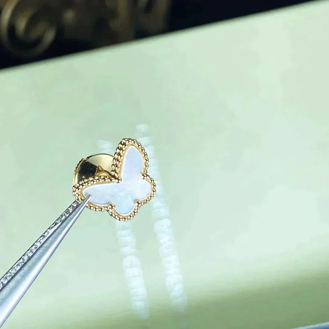 [⭐Shinejoy]SWEET BUTTERFLY MOP EARSTUDS