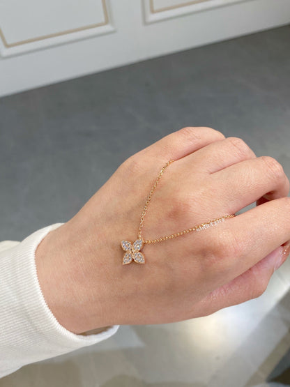[⭐Shinejoy]STAR DIAMOND NECKALCE