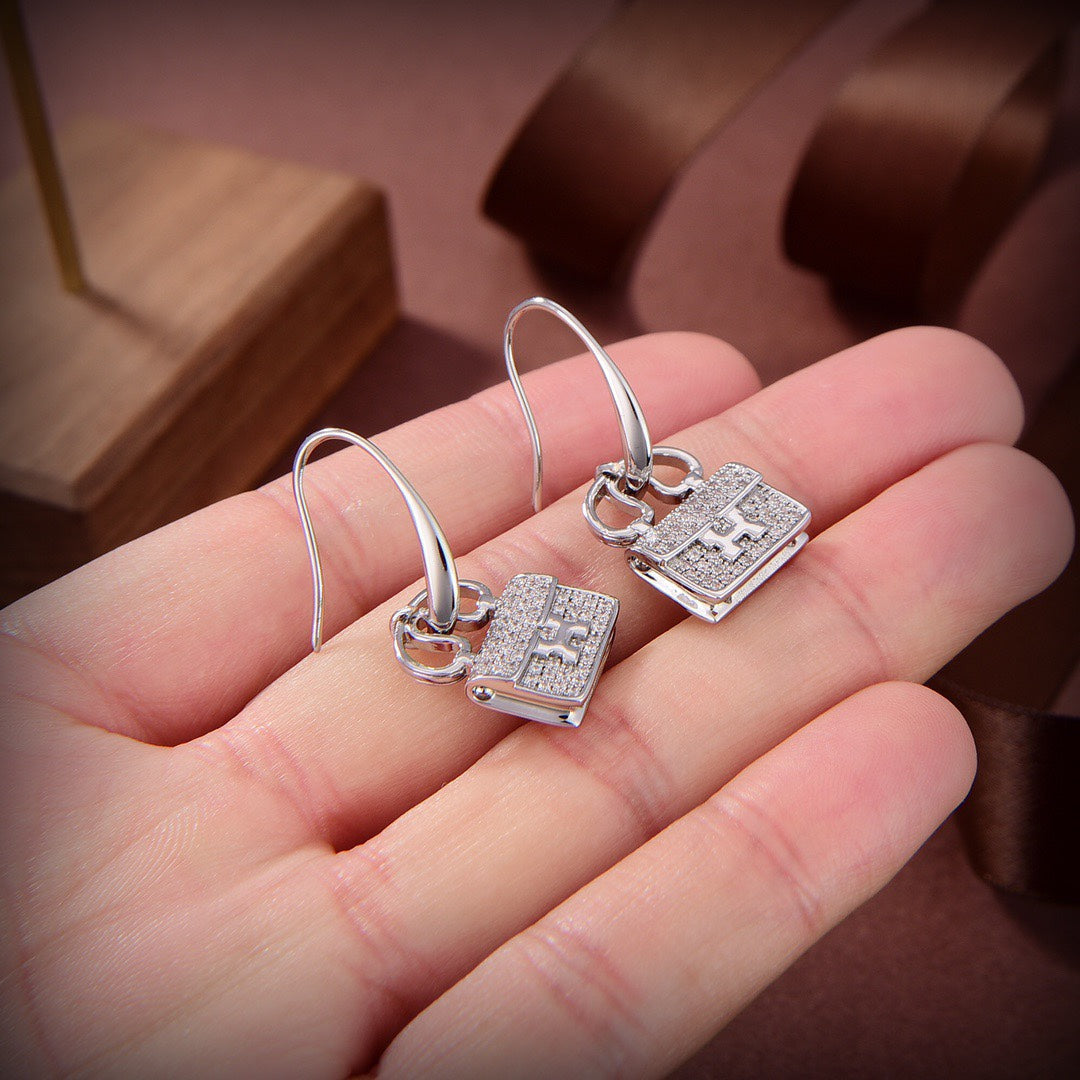 [⭐Shinejoy]KELLY DIAMOND EARRINGS