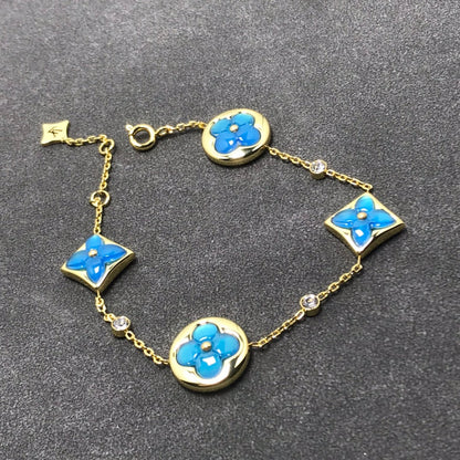 [⭐Shinejoy]STAR AND SUN TURQUOISE 4 MOTIFS 3 DIAMONDS