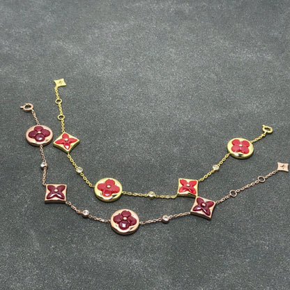 [⭐Shinejoy]STAR AND SUN CARNELIAN 4 MOTIFS 3 DIAMONDS