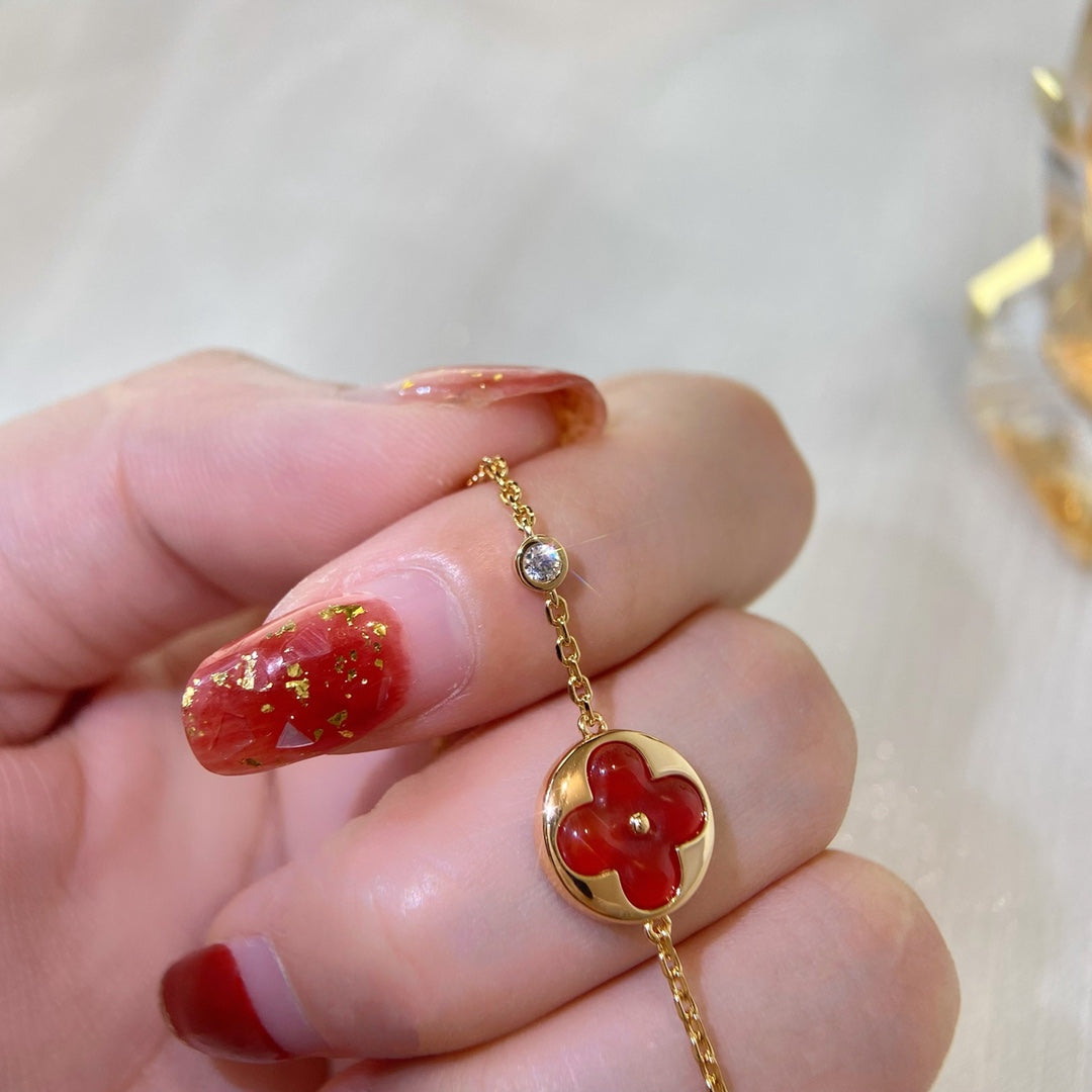 [⭐Shinejoy]SUN PEDANT CARNELIAN BRACELET