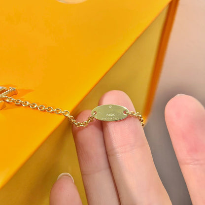 [⭐Shinejoy]LOGO STAR MOTIF GOLD BRACELET