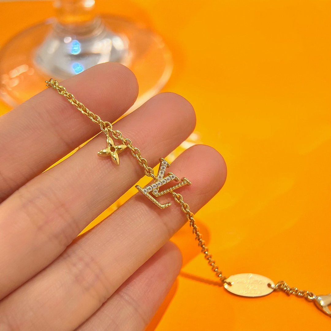 [⭐Shinejoy]LOGO STAR MOTIF GOLD BRACELET