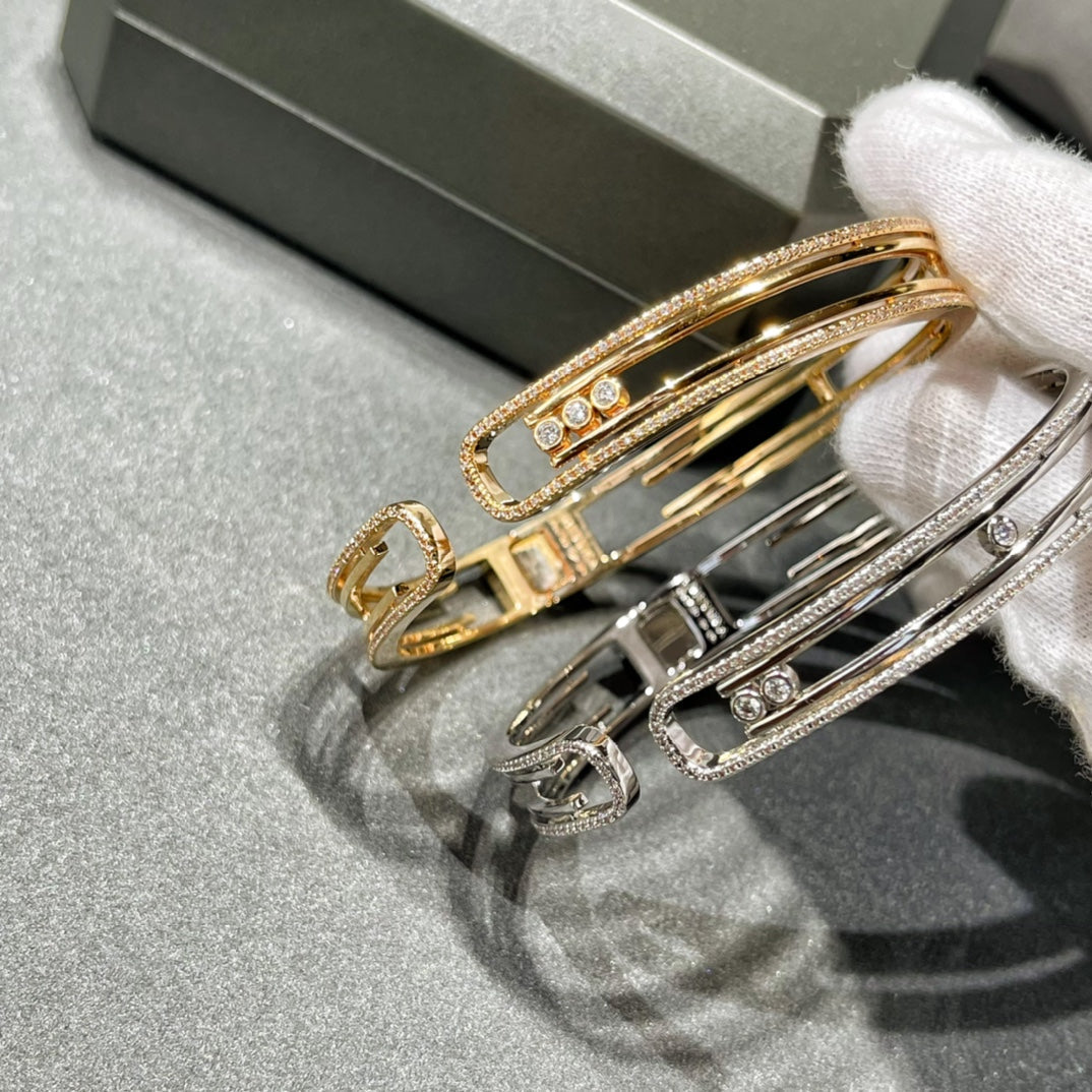 [⭐Shinejoy]MOVE 10TH PAVED DIAMOND BRACELET