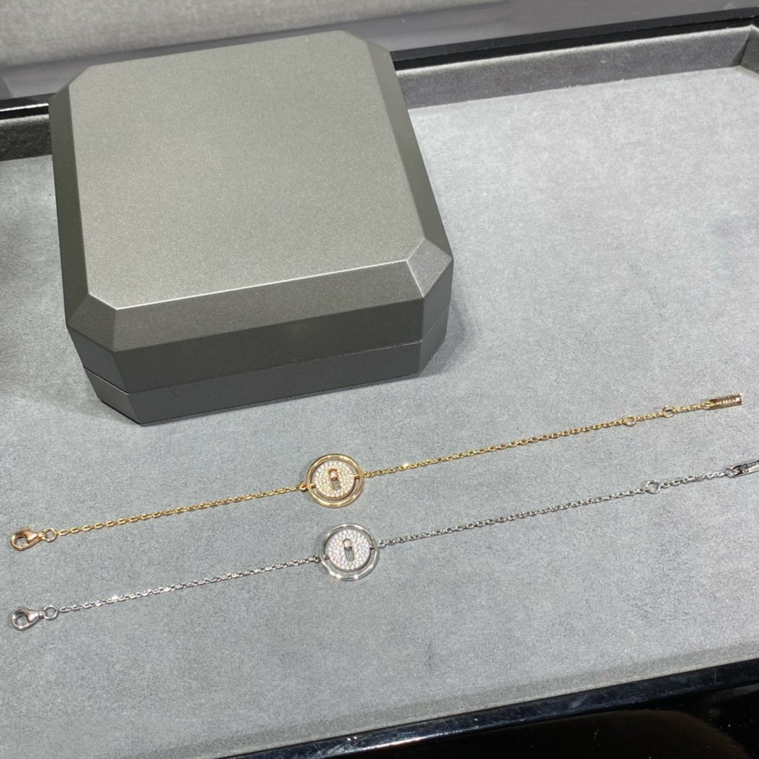 [⭐Shinejoy]Demo MOVE DIAMOND PAVED BRACELET