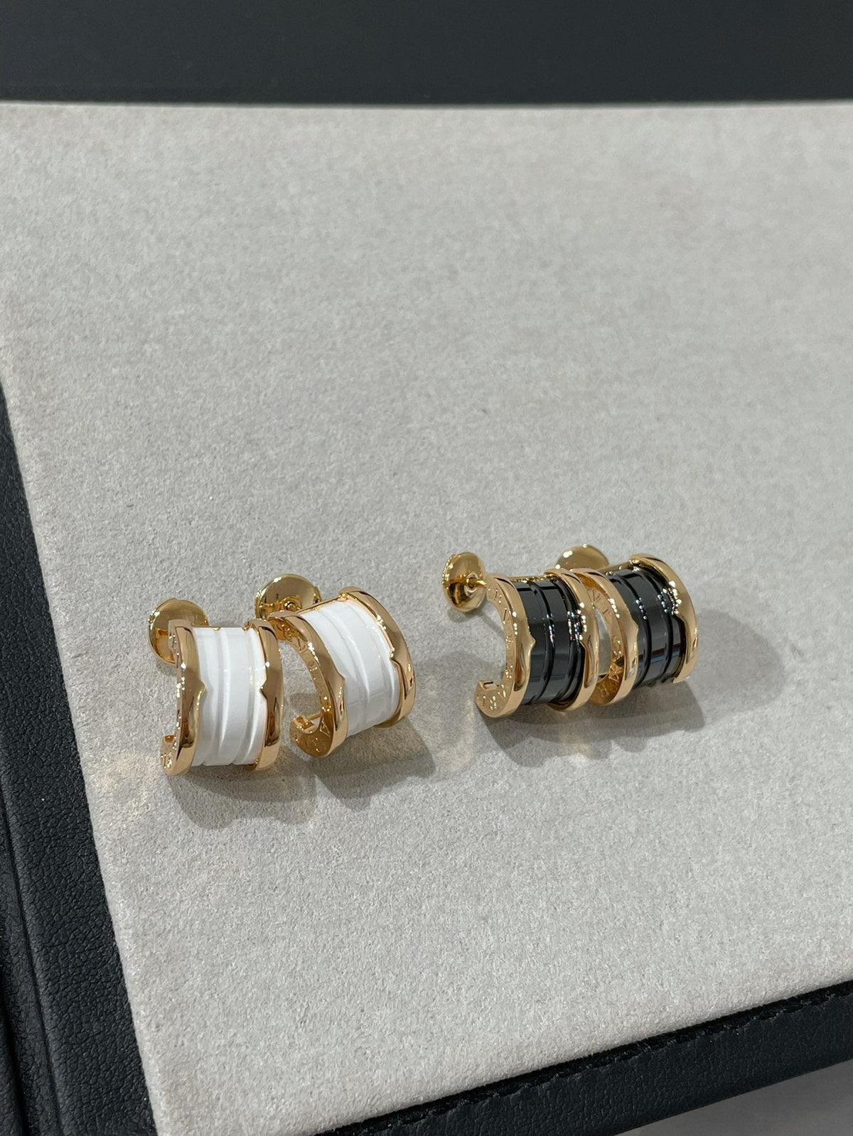 [⭐Shinejoy]ZERO 1 ピンクゴールド セラミックピアス