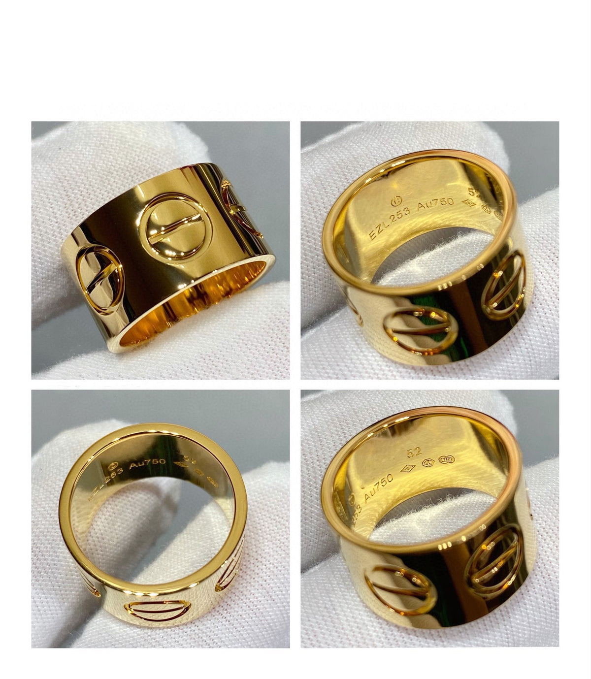 [⭐Shinejoy]LOVE 11MM ラージリング