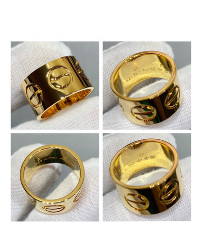 [⭐Shinejoy]LOVE 11MM ラージリング