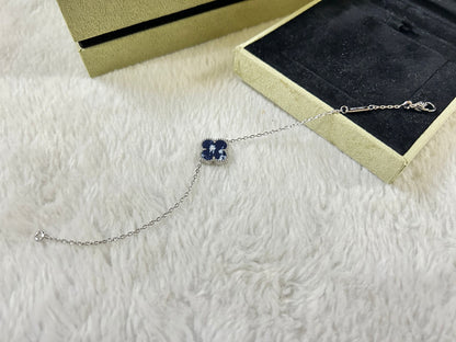 [⭐Shinejoy]CLOVER 1 MOTIF PIETERSITE BRACELET