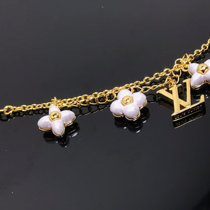 [⭐Shinejoy]LOGO 6 MOTIF STAR AND SUN GOLD BRACELET