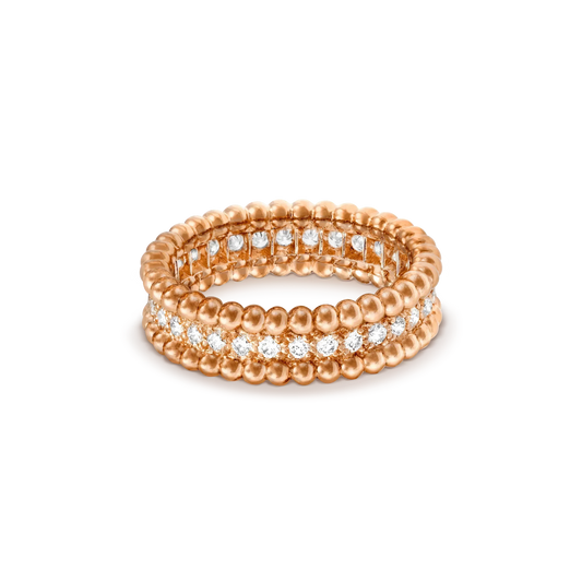 [⭐Shinejoy]PERLEE DIAMOND ROSE GOLD RING