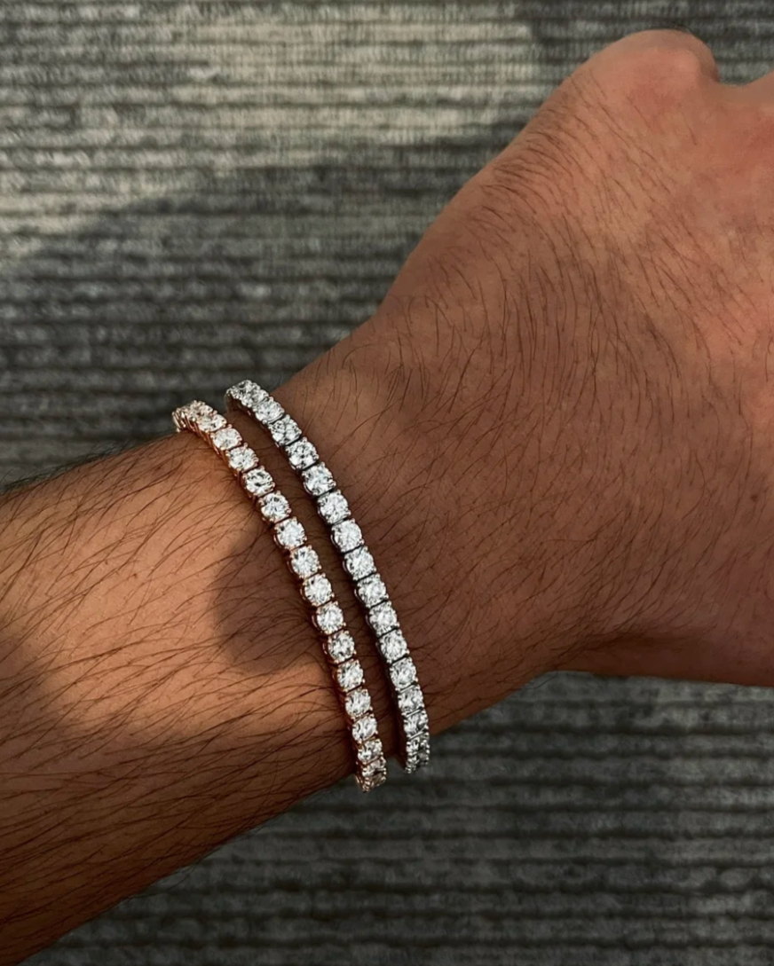 [⭐Shinejoy]  CLASSIC BASEBALL BRACELAT, 52 DIAMOND