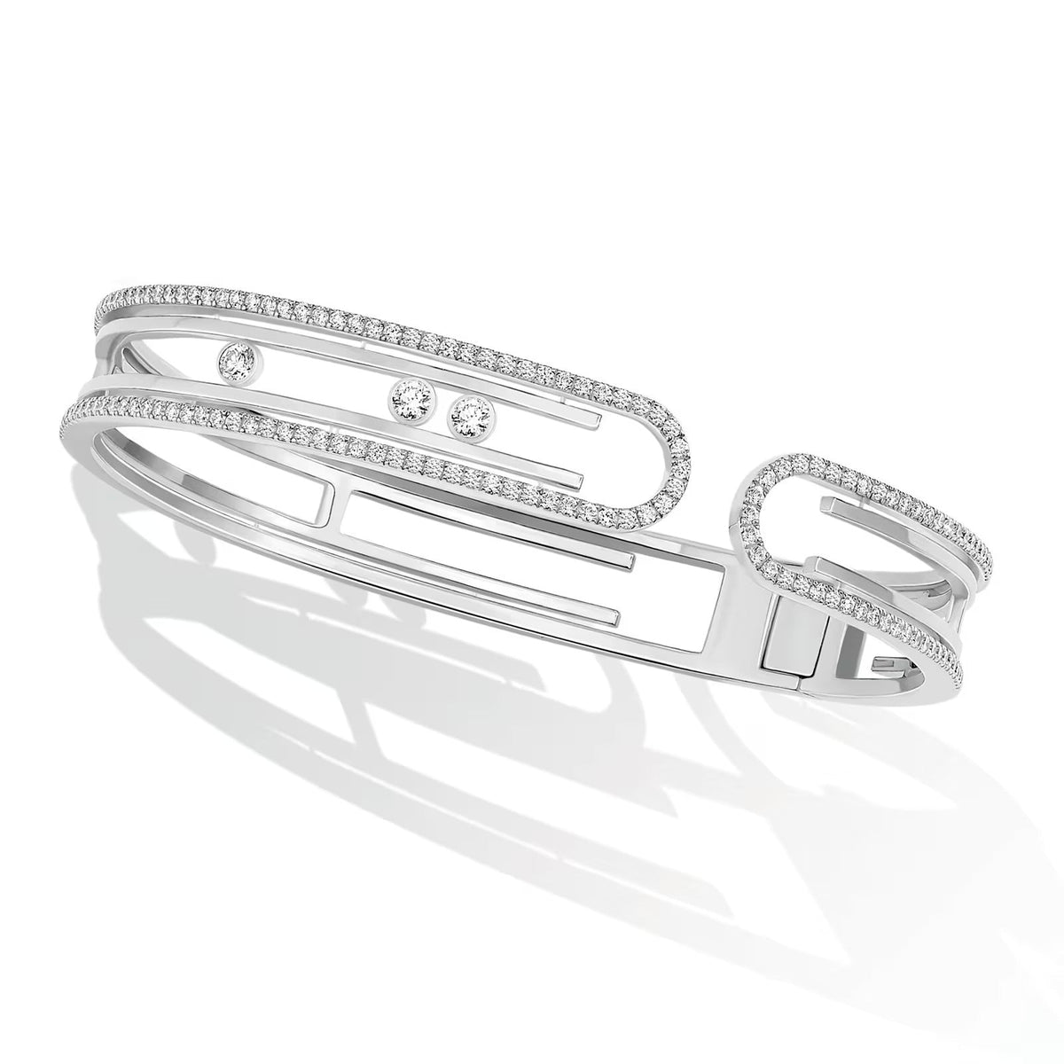 [⭐Shinejoy]MOVE 10TH PAVED DIAMOND BRACELET