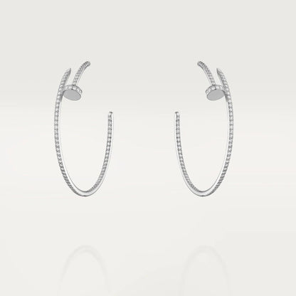 [⭐Shinejoy]JUSTE EARRINGS FULL DIAMONDS 1.8MM