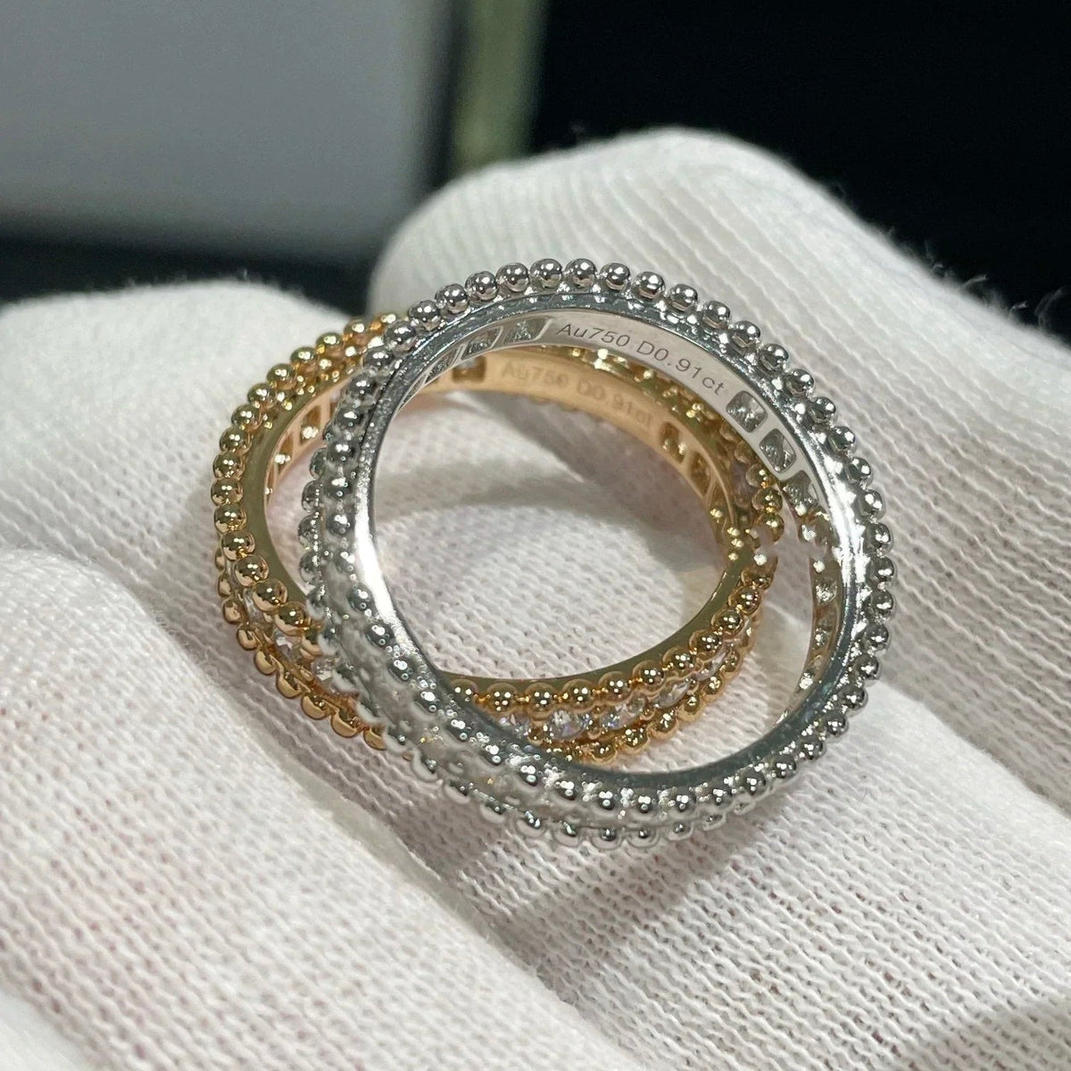 [⭐Shinejoy]PERLEE DIAMOND ROSE GOLD RING