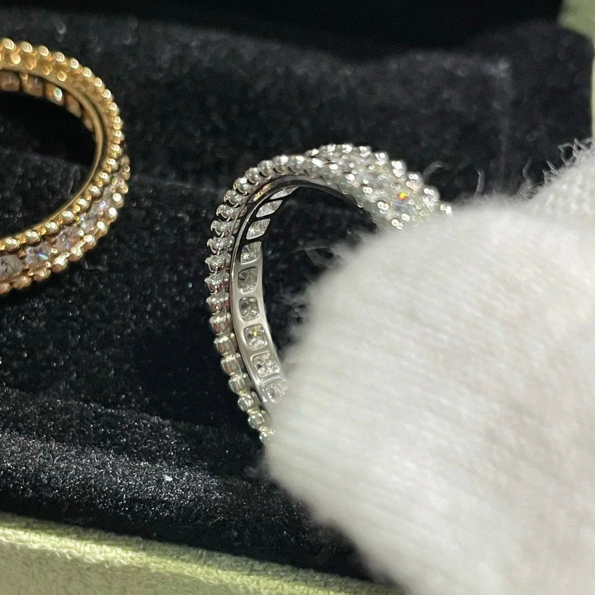 [⭐Shinejoy]PERLEE DIAMOND ROSE GOLD RING