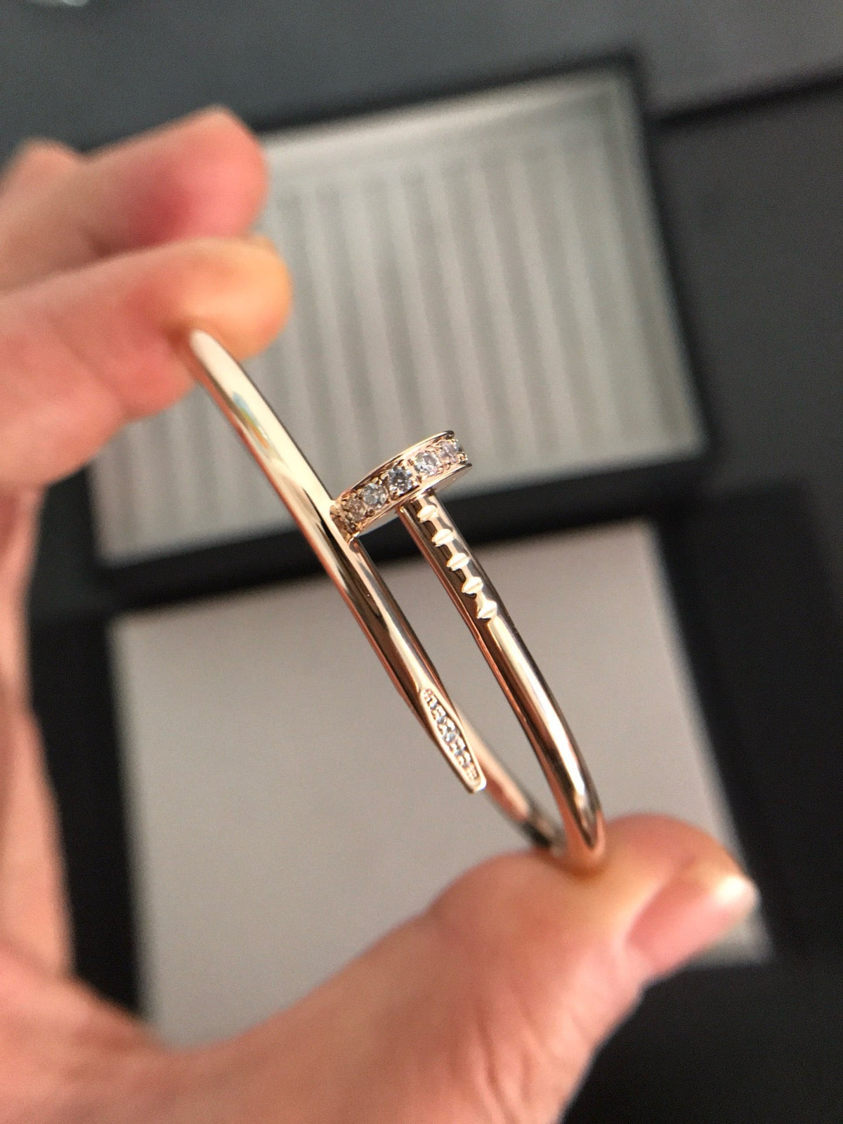 [⭐Shinejoy]ジュスト アン クル ブレスレット 3.5mm ダイヤモンド