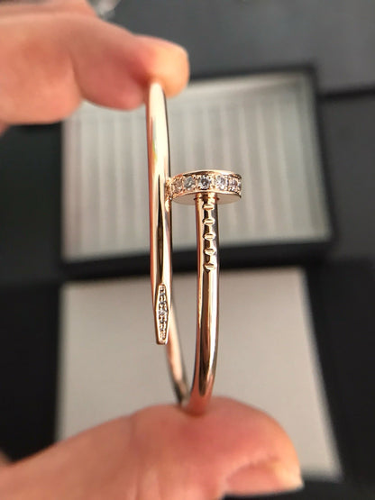 [⭐Shinejoy]ジュスト アン クル ブレスレット 3.5mm ダイヤモンド