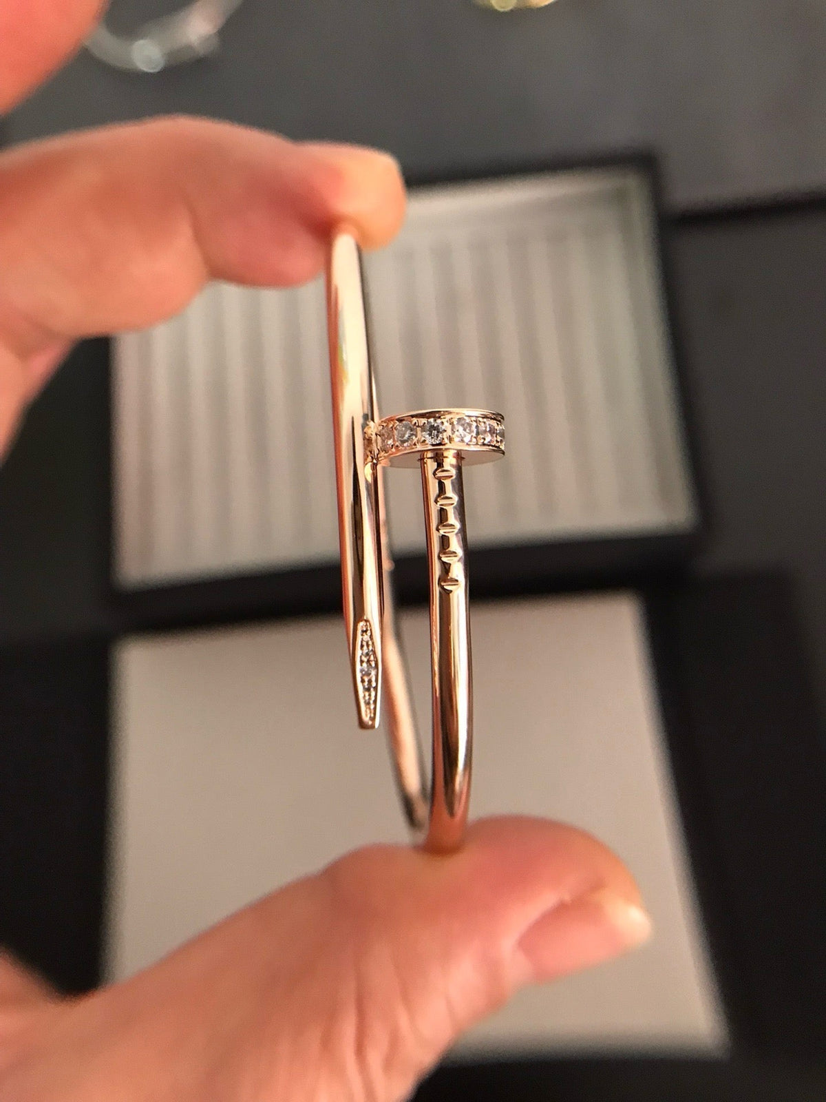 [⭐Shinejoy]ジュスト アン クル ブレスレット 3.5mm ダイヤモンド