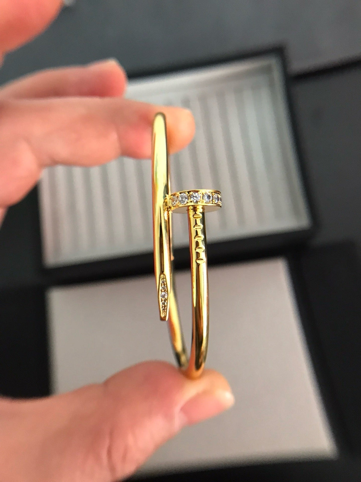 [⭐Shinejoy]ジュスト アン クル ブレスレット 3.5mm ダイヤモンド