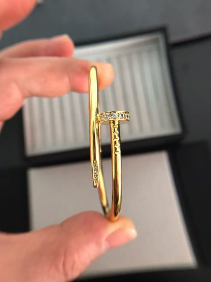 [⭐Shinejoy]ジュスト アン クル ブレスレット 3.5mm ダイヤモンド