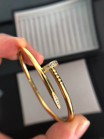 [⭐Shinejoy]ジュスト アン クル ブレスレット 3.5mm ダイヤモンド