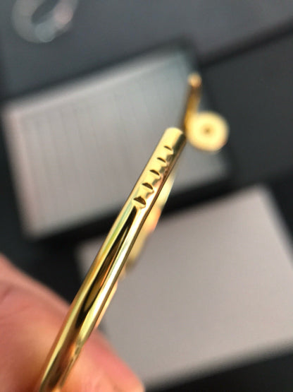 [⭐Shinejoy]ジュスト アン クル ブレスレット 3.5mm ダイヤモンド
