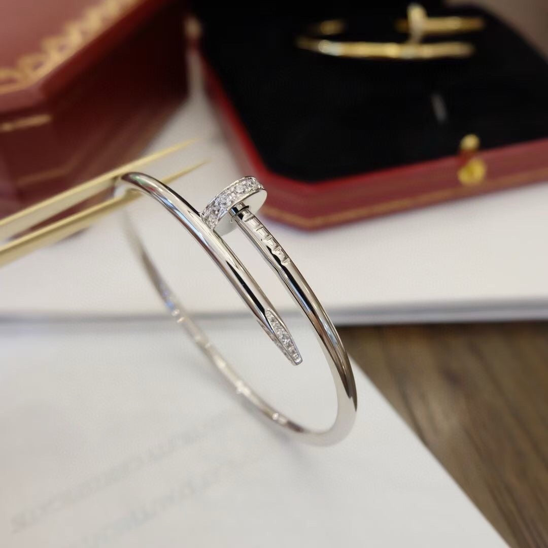 [⭐Shinejoy]ジュスト アン クル ブレスレット 3.5mm ダイヤモンド