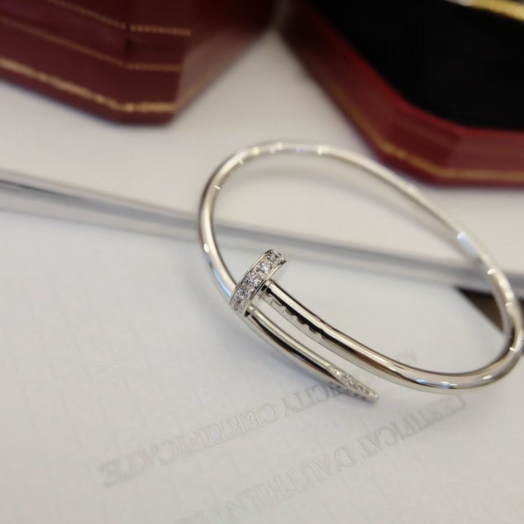 [⭐Shinejoy]ジュスト アン クル ブレスレット 3.5mm ダイヤモンド