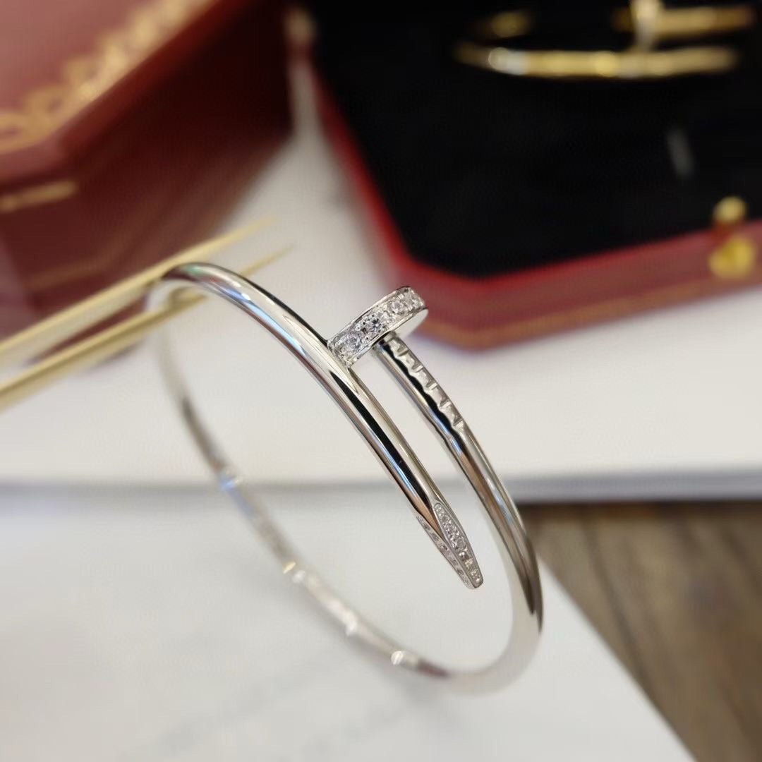 [⭐Shinejoy]ジュスト アン クル ブレスレット 3.5mm ダイヤモンド